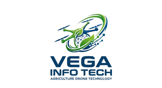Vega Info Tech Logo Vega Info Tech Logo on Agriculture drone services in India